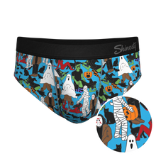 Load image into Gallery viewer, The Monster Smash | Halloween Characters Ball Hammock® Pouch Underwear Briefs