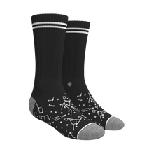 Load image into Gallery viewer, The Necessities | Heel Hammock‚Ñ¢ Crew Socks 3 Pack, a pair of crew socks with unique design.