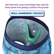 Load image into Gallery viewer, Denim ball hammock