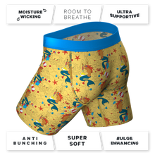 Load image into Gallery viewer, The Nudie Beach | Beach Long Leg Ball Hammock® Pouch Underwear With Fly
