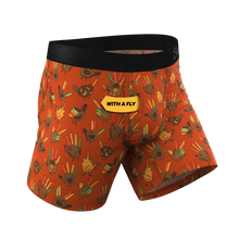 Load image into Gallery viewer, The Party Fowl | Thanksgiving Turkey Ball Hammock® Pouch Underwear With Fly
