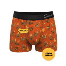 Load image into Gallery viewer, The Party Fowl | Thanksgiving Turkey Ball Hammock® Pouch Trunks Underwear
