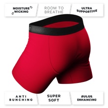 Load image into Gallery viewer, Red Ball Hammock® Pouch Underwear with unique red dong effect.