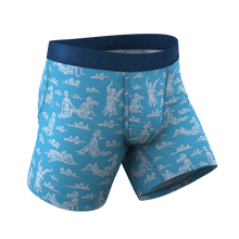 Load image into Gallery viewer, Mens light blue cloud underwear