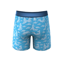 Load image into Gallery viewer, Light blue sexy cloud boxers
