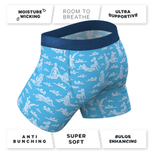 Load image into Gallery viewer, A playful design of Ball Hammock® pouch underwear featuring the Reverse Cloud Girl.