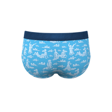 Load image into Gallery viewer, light blue sexy cloud briefs