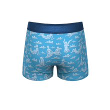Load image into Gallery viewer, Light blue trunks underwear