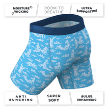 Load image into Gallery viewer, Reverse cloud girl long leg ball hammock boxers