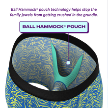 Load image into Gallery viewer, Blue and yellow ball hammock