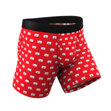 Load image into Gallery viewer, red love letters ball hammock undies