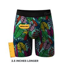 Load image into Gallery viewer, The Sex On The Beach | Tropical Long Leg Ball Hammock® Pouch Underwear With Fly
