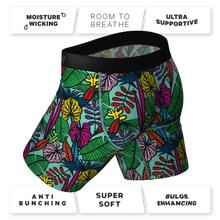 Load image into Gallery viewer, The Sex On The Beach | Tropical Long Leg Ball Hammock® Pouch Underwear With Fly