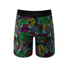 Load image into Gallery viewer, The Sex On The Beach | Tropical Long Leg Ball Hammock® Pouch Underwear With Fly