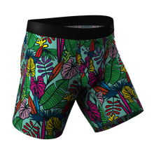 Load image into Gallery viewer, The Sex On The Beach | Tropical Long Leg Ball Hammock® Pouch Underwear With Fly