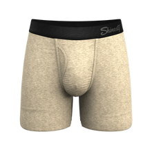 Load image into Gallery viewer, The Silver Fox | Oatmeal Heather Ball Hammock® Pouch Underwear With Fly