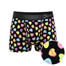 Load image into Gallery viewer, The Smooth Talker | Candy Hearts Ball Hammock® Pouch Trunks Underwear