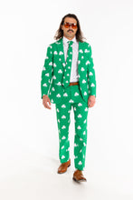 Load image into Gallery viewer, Green and white clovers suit