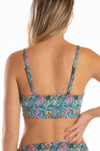 Load image into Gallery viewer, hot tropic flamingo bralette