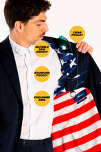 Load image into Gallery viewer, men's american flag ultimate suit