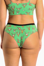 Load image into Gallery viewer, Reindeer cheeky underwear