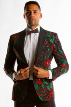 Load image into Gallery viewer, The Centerpiece | Poinsettia Ugly Christmas Suit