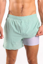 Load image into Gallery viewer, The Concrete Jungle | Sage Ball Hammock® 5 Inch Athletic Shorts