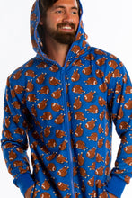 Load image into Gallery viewer, turkey football onesie for men