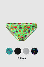 Load image into Gallery viewer, The Extracurricular | Back To School Bikini Underwear 5 Pack