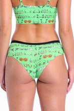Load image into Gallery viewer, Green halloween cheeky underwear