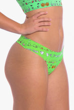Load image into Gallery viewer, Green halloween seamless thong