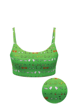 Load image into Gallery viewer, Women green bralette