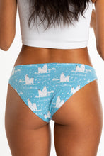 Load image into Gallery viewer, light blue polar bear bikini