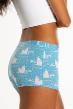 Load image into Gallery viewer, light blue polar bear modal boyshort
