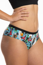 Load image into Gallery viewer, A woman in Halloween Character Modal Cheeky Underwear.