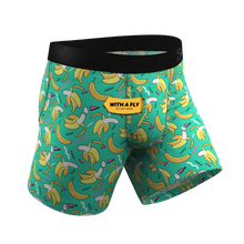 Load image into Gallery viewer, A pair of men's underwear with bananas and a playful design.
