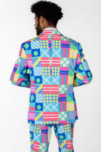 Load image into Gallery viewer, Back of Men's Bright Berby Blazer