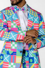 Load image into Gallery viewer, Mens Derby Flag Suit with Bowtie