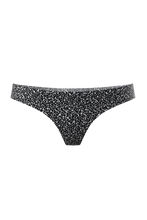 Load image into Gallery viewer, Comfy black and white seamless thong