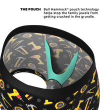 Load image into Gallery viewer, black ad yellow tools ball hammock
