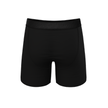 Load image into Gallery viewer, Black Boxer Briefs with Ball Hammock® Pouch for intense situations.