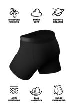 Load image into Gallery viewer, pouch underwear in black