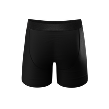 Load image into Gallery viewer, Black Tuxedo Ball Hammock® Pouch Underwear With Fly.