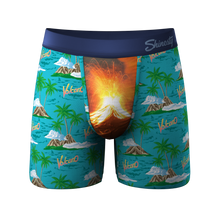 Load image into Gallery viewer, Volcano Eruption Beach Underwear Mens