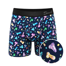 Load image into Gallery viewer, The Family Jewels | Testicular Cancer Foundation Ball Hammock® Pouch Underwear with Fly