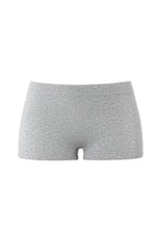 Load image into Gallery viewer, heather grey womens boyshort undies