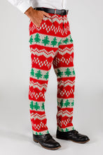 Load image into Gallery viewer, The Red Ryder | Knit Print Christmas Suit Pants