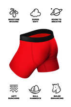 Load image into Gallery viewer, the early risers red pouch underwear