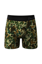 Load image into Gallery viewer, Comfortable Camo Brown Green Boxers
