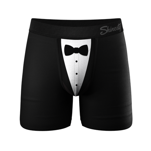 The 009 | Black Tuxedo Ball Hammock¬Æ Pouch Underwear